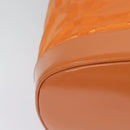 Salvatore Ferragamo Shoulder Bag Nylon Leather Orange Auth 101087-15