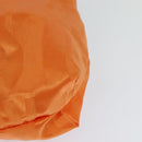 Salvatore Ferragamo Shoulder Bag Nylon Leather Orange Auth 101087-29