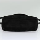 Salvatore Ferragamo Hand Bag Leather 2way Black Auth 101091-5