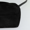 Salvatore Ferragamo Hand Bag Leather 2way Black Auth 101091-16
