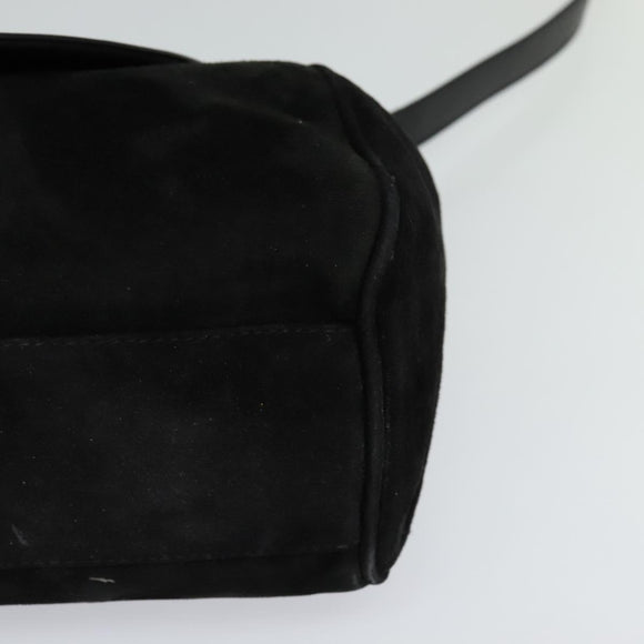Salvatore Ferragamo Hand Bag Leather 2way Black Auth 101091