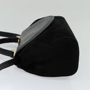 Salvatore Ferragamo Hand Bag Leather 2way Black Auth 101091-3