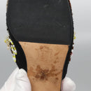 FENDI High Heels Canvas 35 1/2 Pink Auth 101094-24