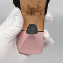 FENDI High Heels Canvas 35 1/2 Pink Auth 101094-25