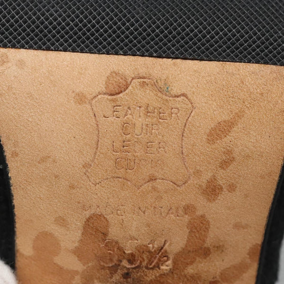 FENDI High Heels Canvas 35 1/2 Pink Auth 101094