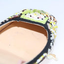 FENDI High Heels Canvas 35 1/2 Pink Auth 101094-28