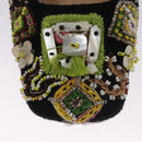 FENDI High Heels Canvas 35 1/2 Pink Auth 101094-32