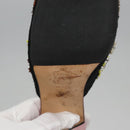 FENDI High Heels Canvas 35 1/2 Pink Auth 101094-9