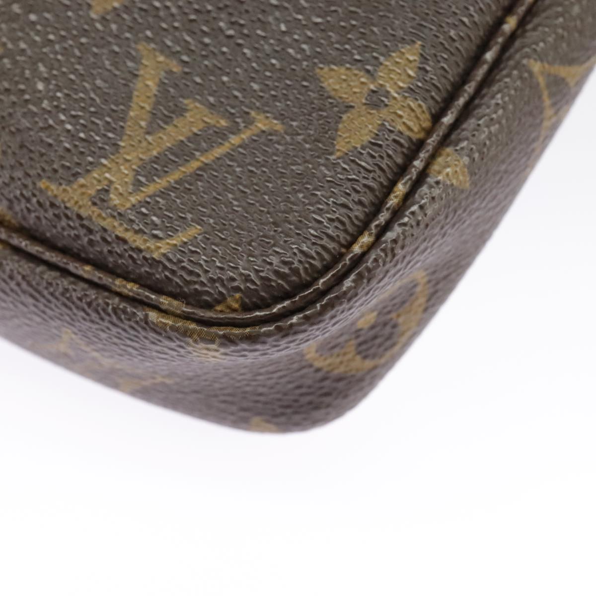 LOUIS VUITTON Monogram Pochette Accessoires Pouch M51980 LV Auth 101103