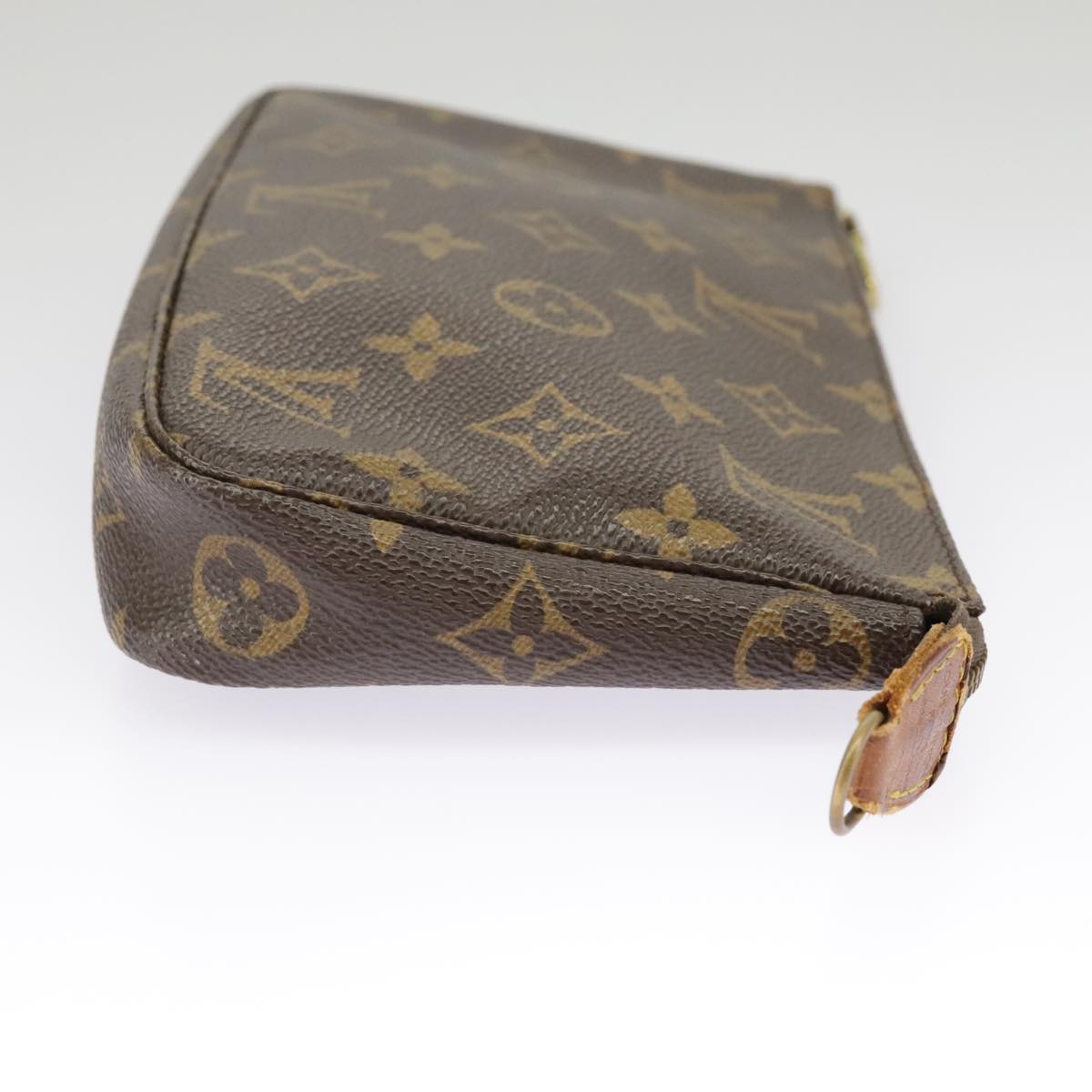 LOUIS VUITTON Monogram Pochette Accessoires Pouch M51980 LV Auth 101103