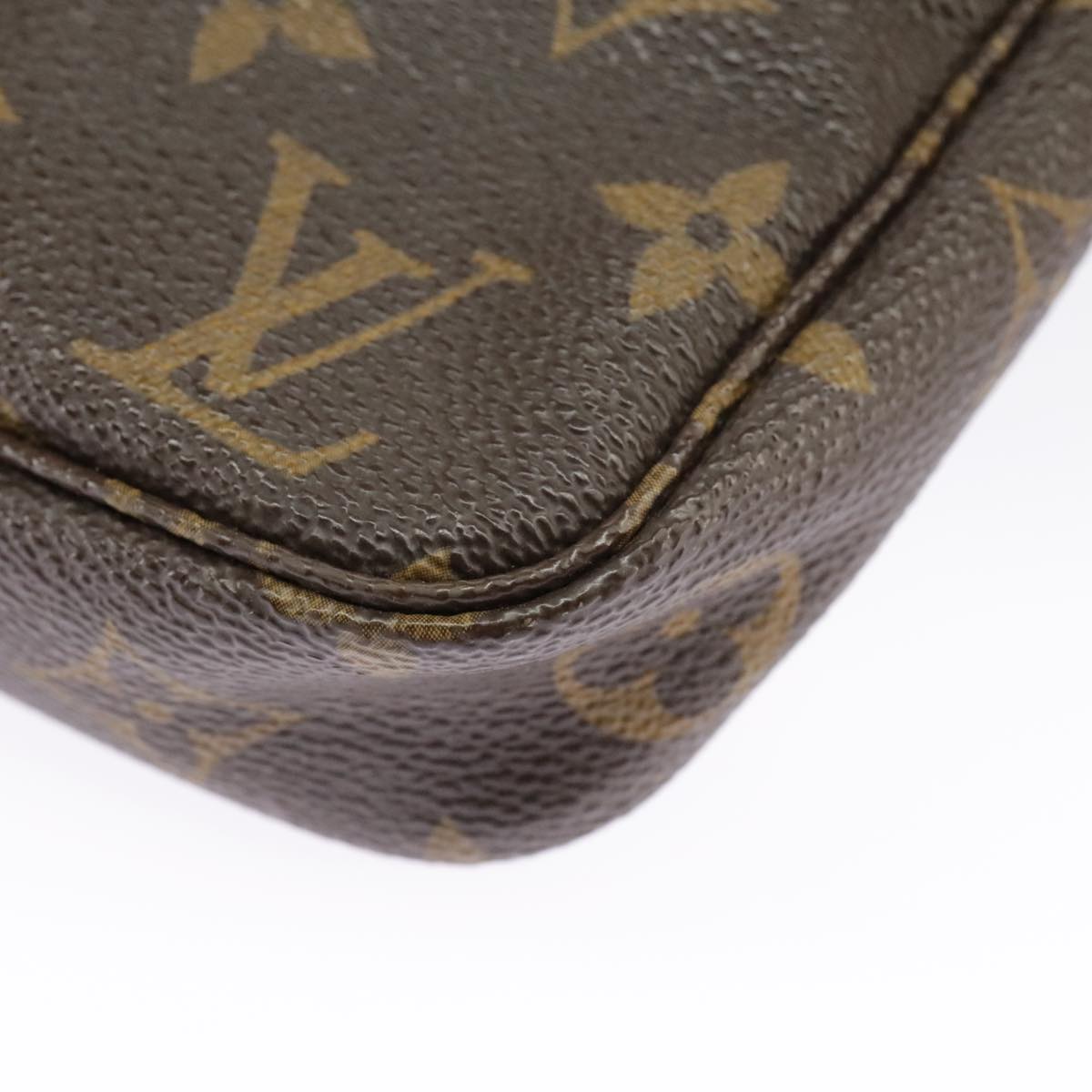 LOUIS VUITTON Monogram Pochette Accessoires Pouch M51980 LV Auth 101103