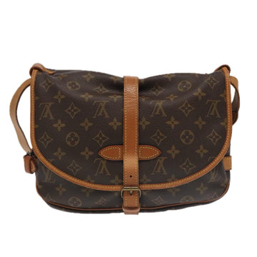 LOUIS VUITTON Monogram Saumur 30 Shoulder Bag M42256 LV Auth 101105 - 0