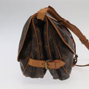 LOUIS VUITTON Monogram Saumur 30 Shoulder Bag M42256 LV Auth 101105-4