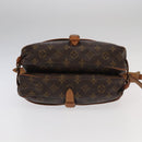 LOUIS VUITTON Monogram Saumur 30 Shoulder Bag M42256 LV Auth 101105-5
