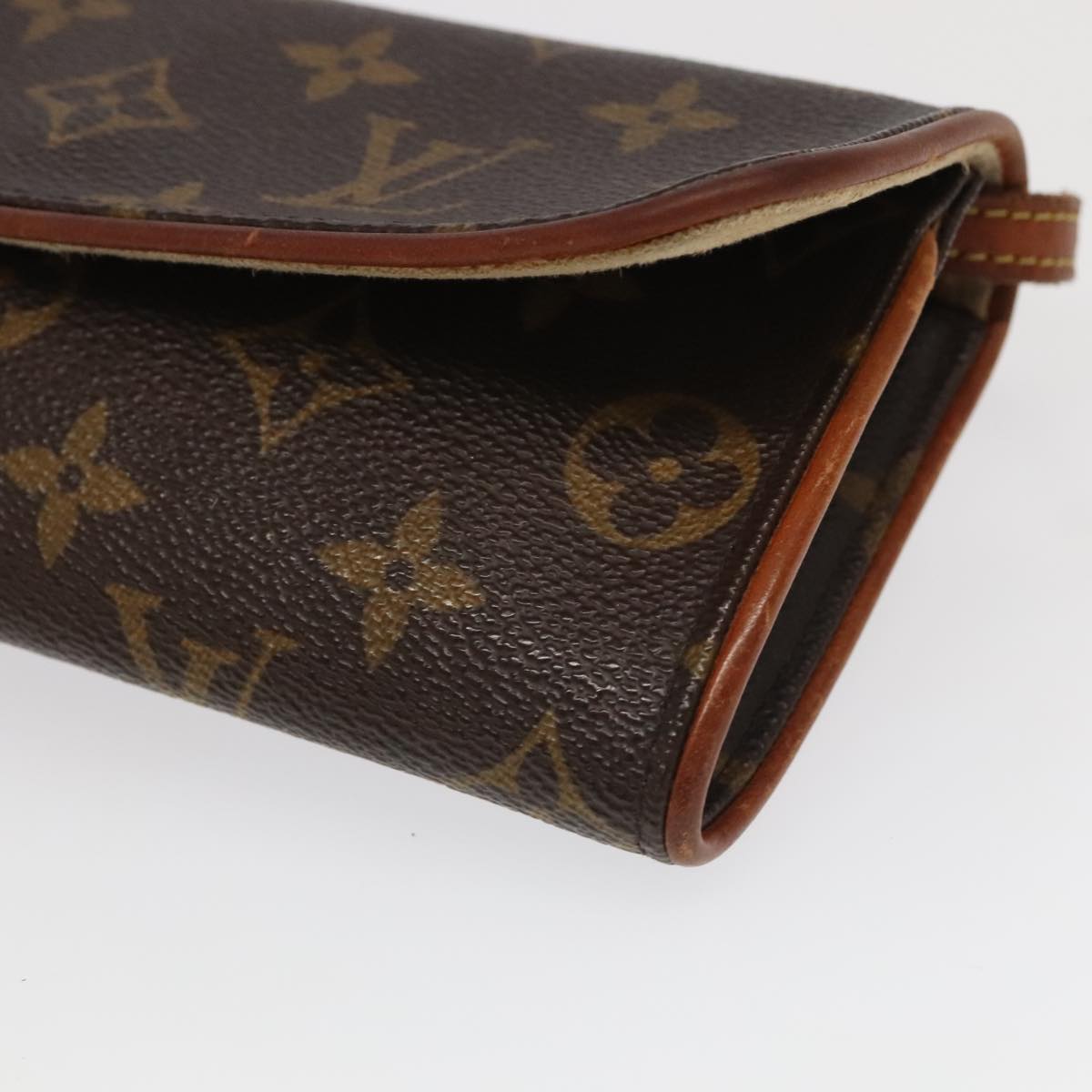 LOUIS VUITTON Monogram Pochette Twin PM Shoulder Bag M51854 LV Auth 101110