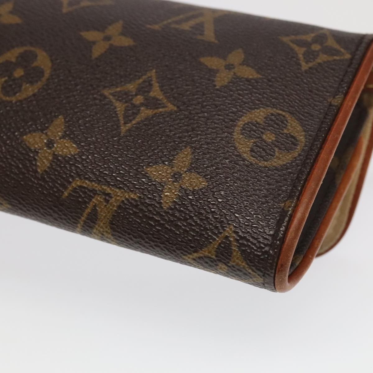 LOUIS VUITTON Monogram Pochette Twin PM Shoulder Bag M51854 LV Auth 101110