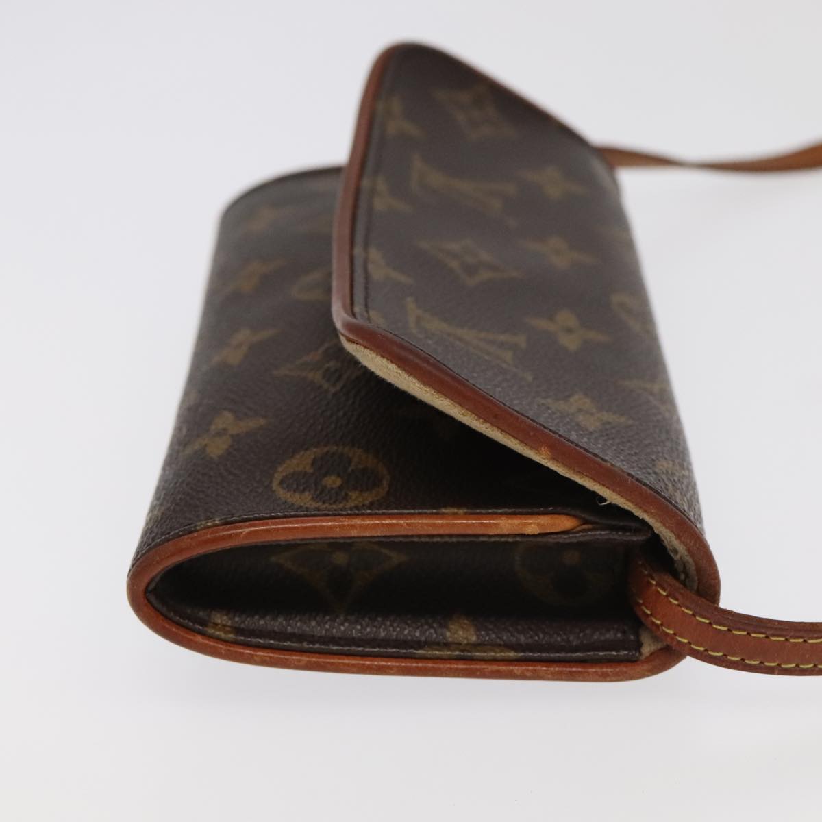 LOUIS VUITTON Monogram Pochette Twin PM Shoulder Bag M51854 LV Auth 101110