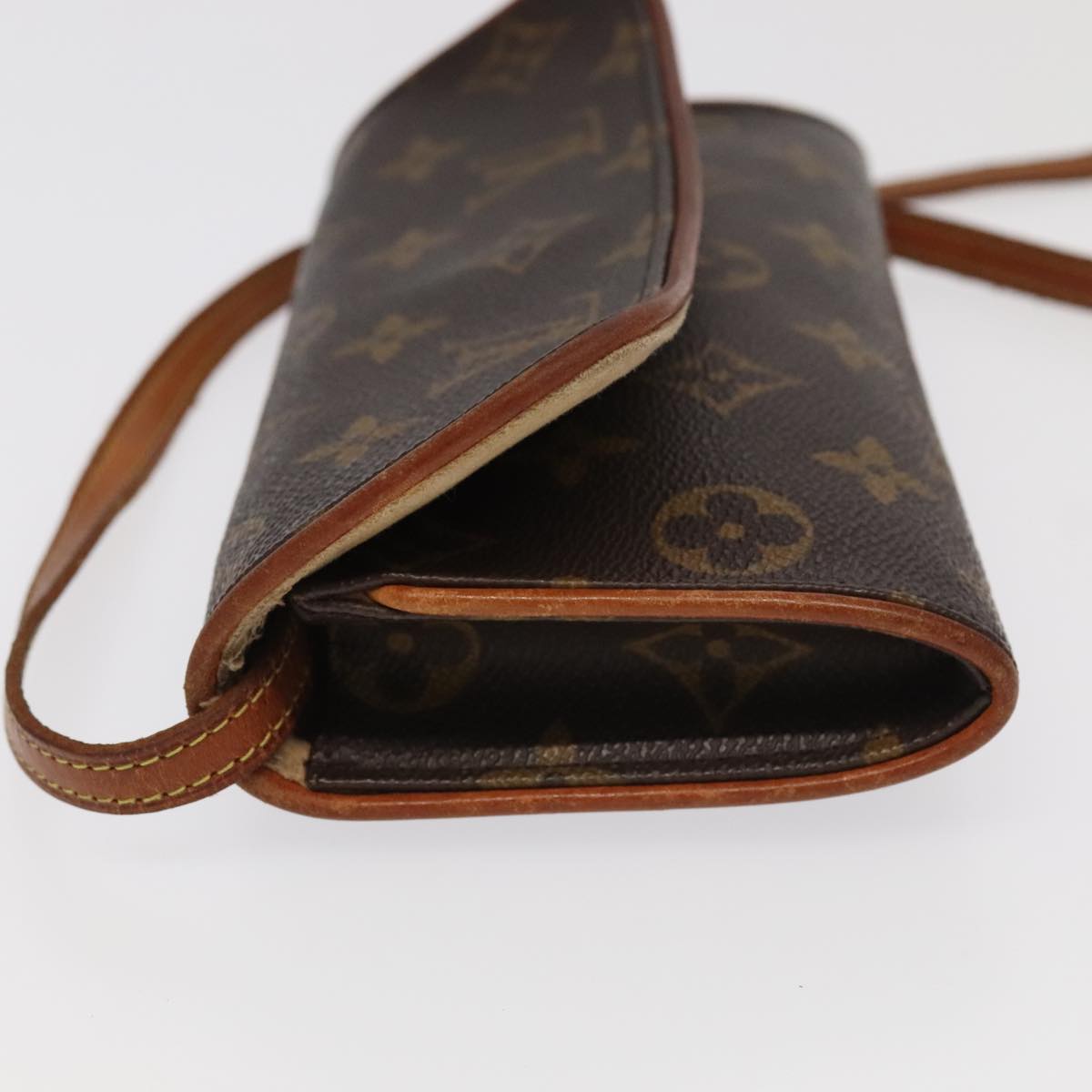 LOUIS VUITTON Monogram Pochette Twin PM Shoulder Bag M51854 LV Auth 101110