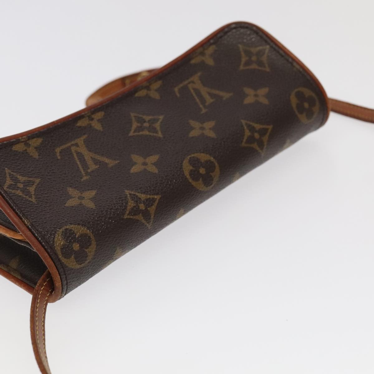 LOUIS VUITTON Monogram Pochette Twin PM Shoulder Bag M51854 LV Auth 101110