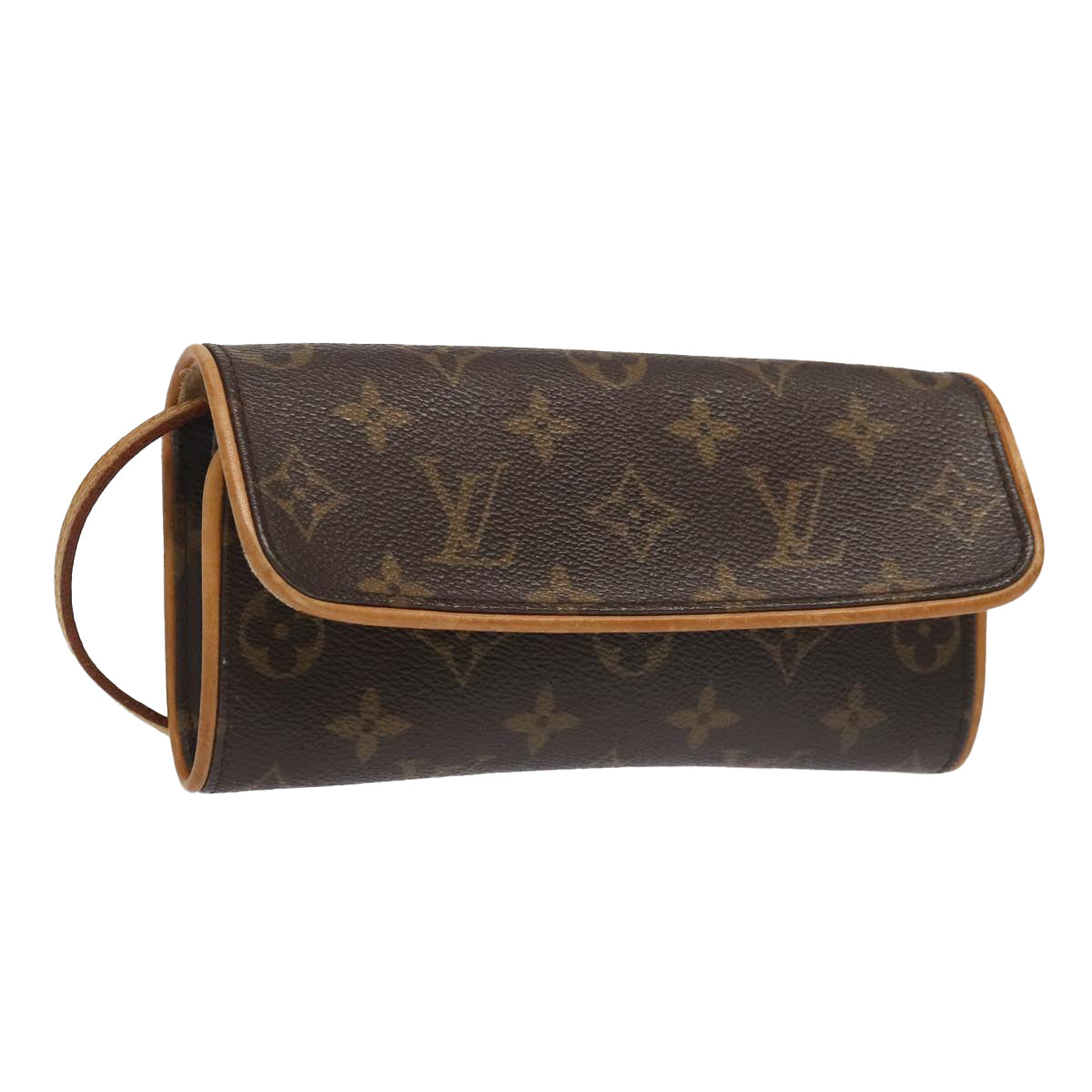 LOUIS VUITTON Monogram Pochette Twin PM Shoulder Bag M51854 LV Auth 101114