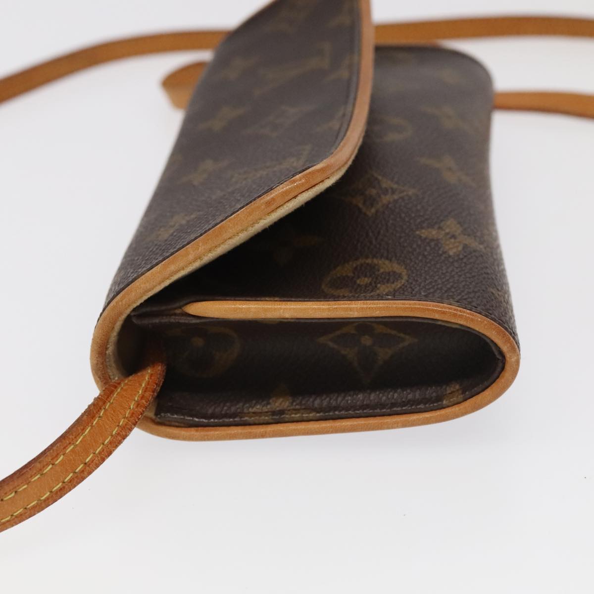 LOUIS VUITTON Monogram Pochette Twin PM Shoulder Bag M51854 LV Auth 101114