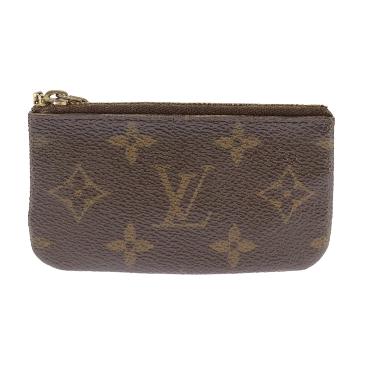 LOUIS VUITTON Monogram Pochette Cles Coin Purse M60033 LV Auth 101121 - 0