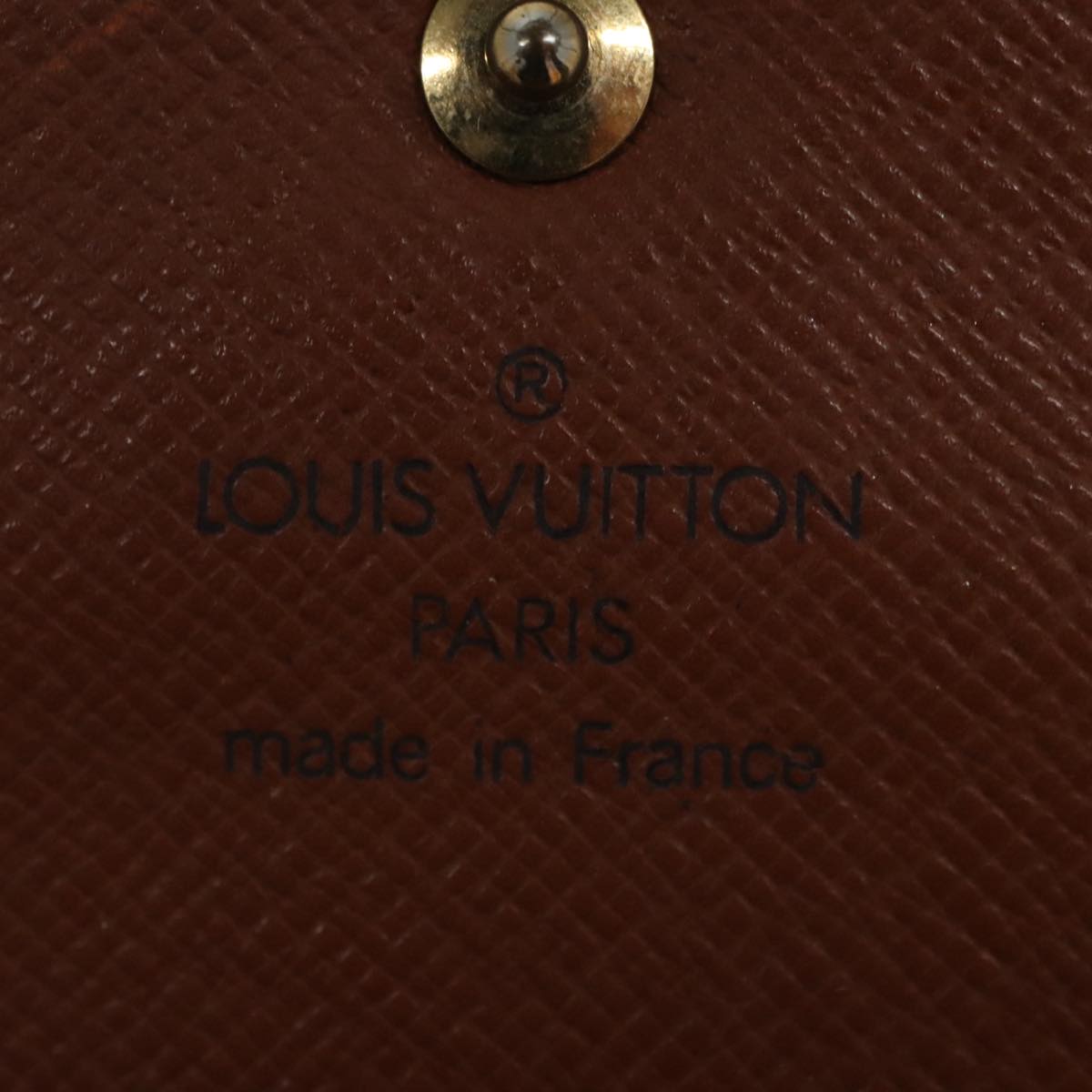 LOUIS VUITTON Monogram Porte Monnaie Guze Coin Purse M61970 LV Auth 101126