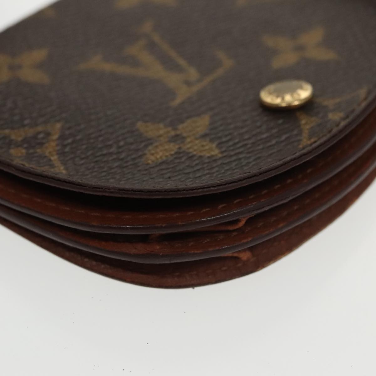 LOUIS VUITTON Monogram Porte Monnaie Guze Coin Purse M61970 LV Auth 101126