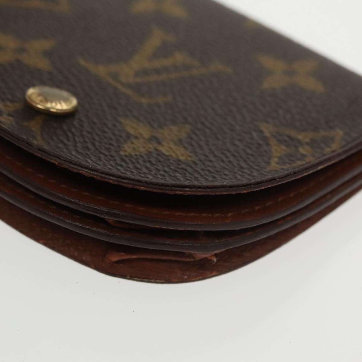 LOUIS VUITTON Monogram Porte Monnaie Guze Coin Purse M61970 LV Auth 101126