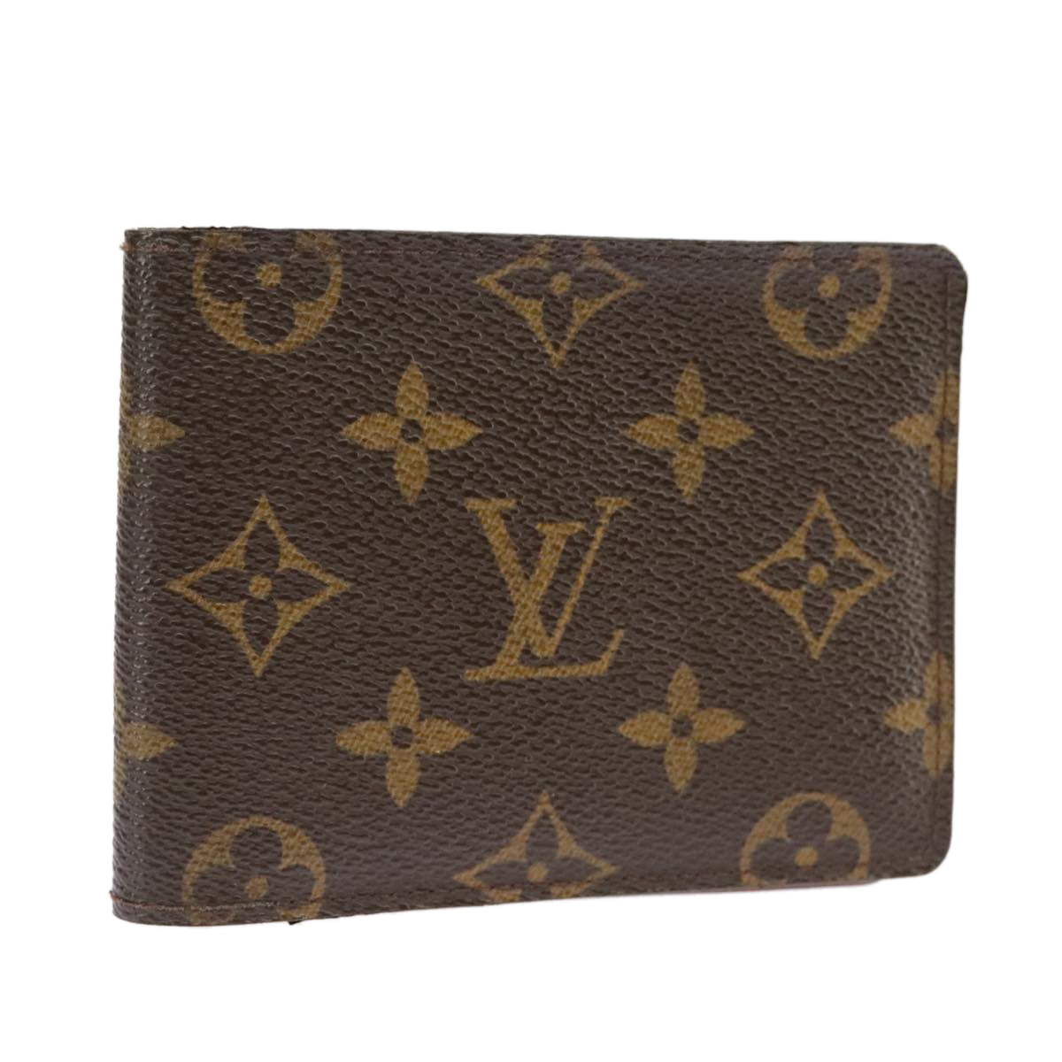 LOUIS VUITTON Monogram Portefeuille Multipull Bifold Wallet M60895 Auth 101127