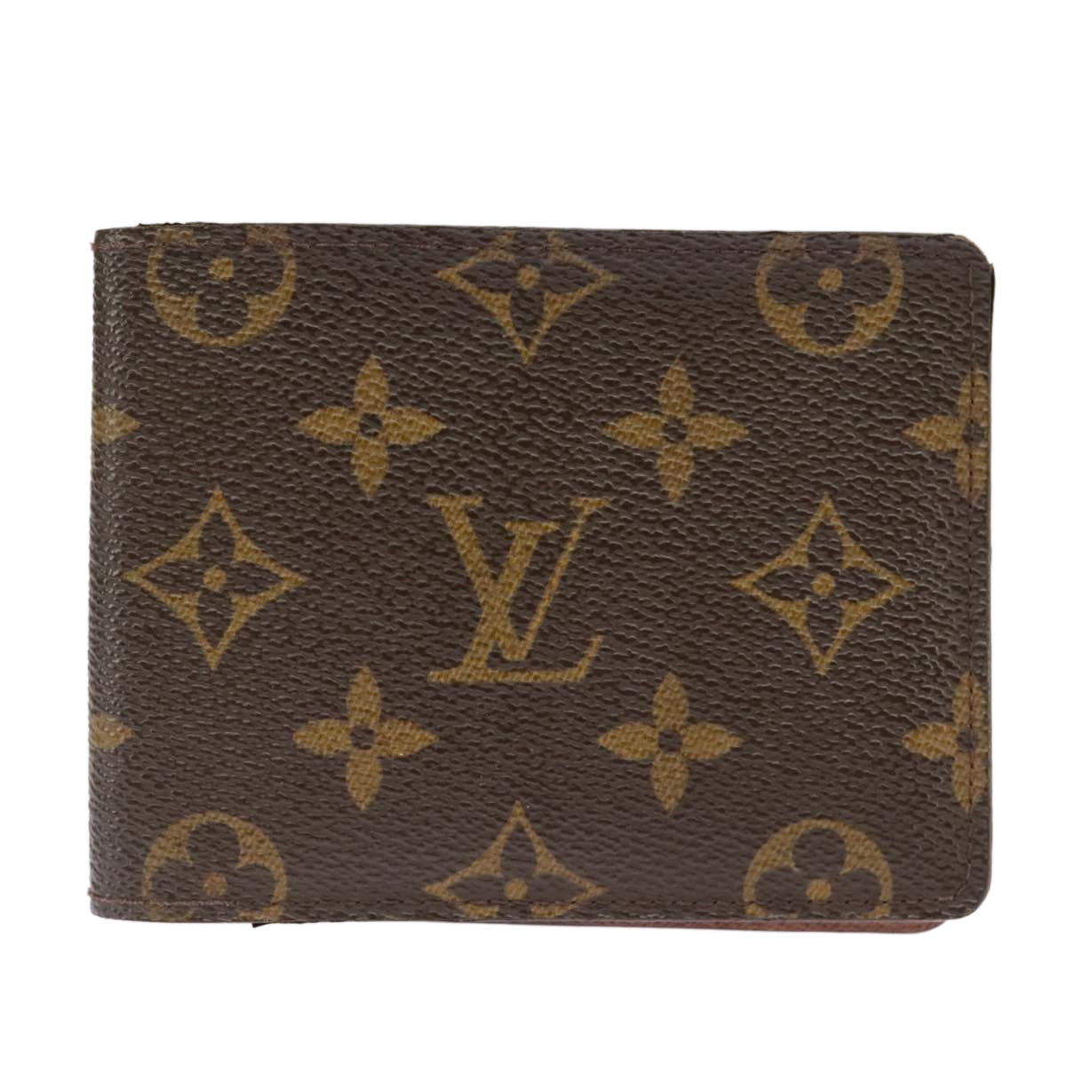 LOUIS VUITTON Monogram Portefeuille Multipull Bifold Wallet M60895 Auth 101127