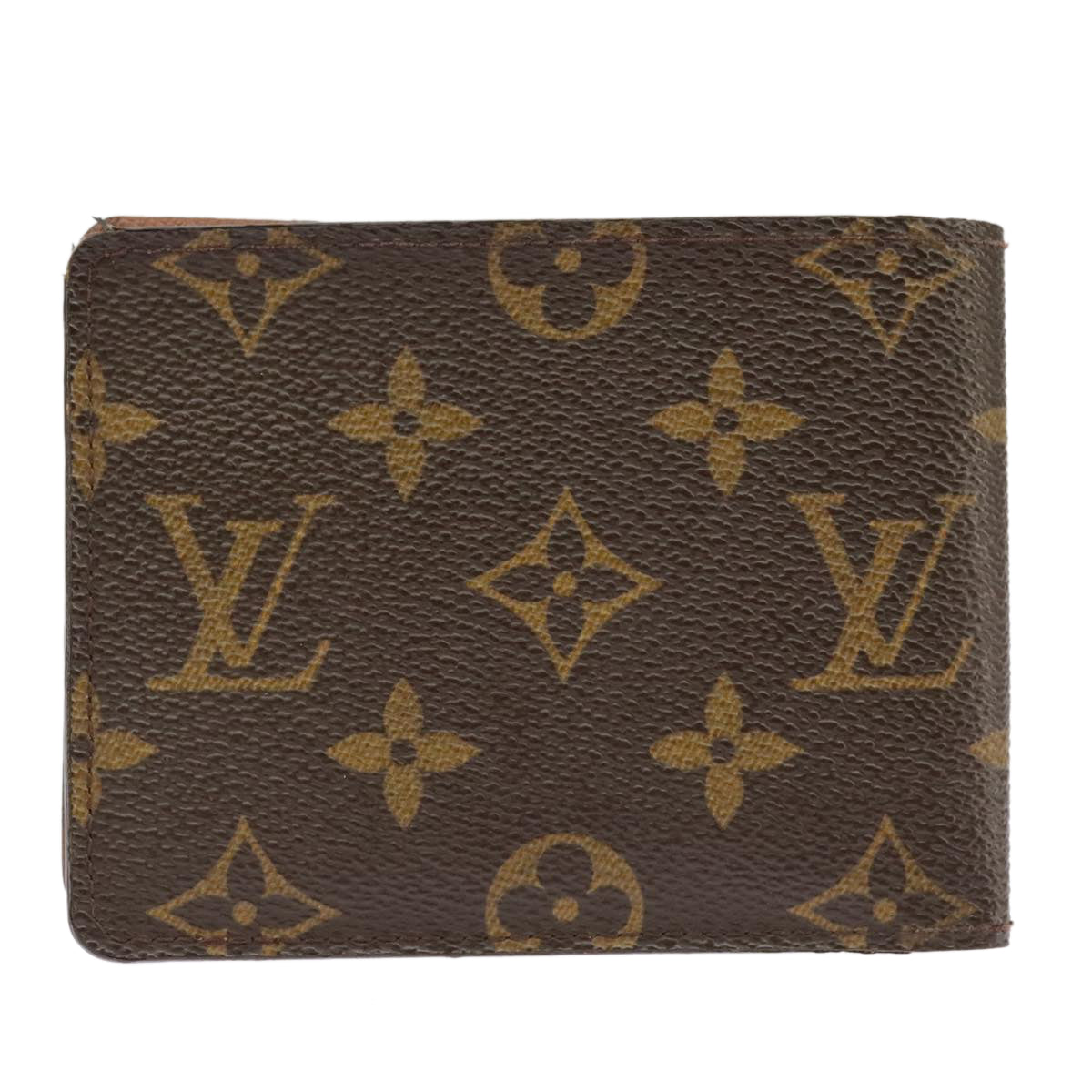 LOUIS VUITTON Monogram Portefeuille Multipull Bifold Wallet M60895 Auth 101127