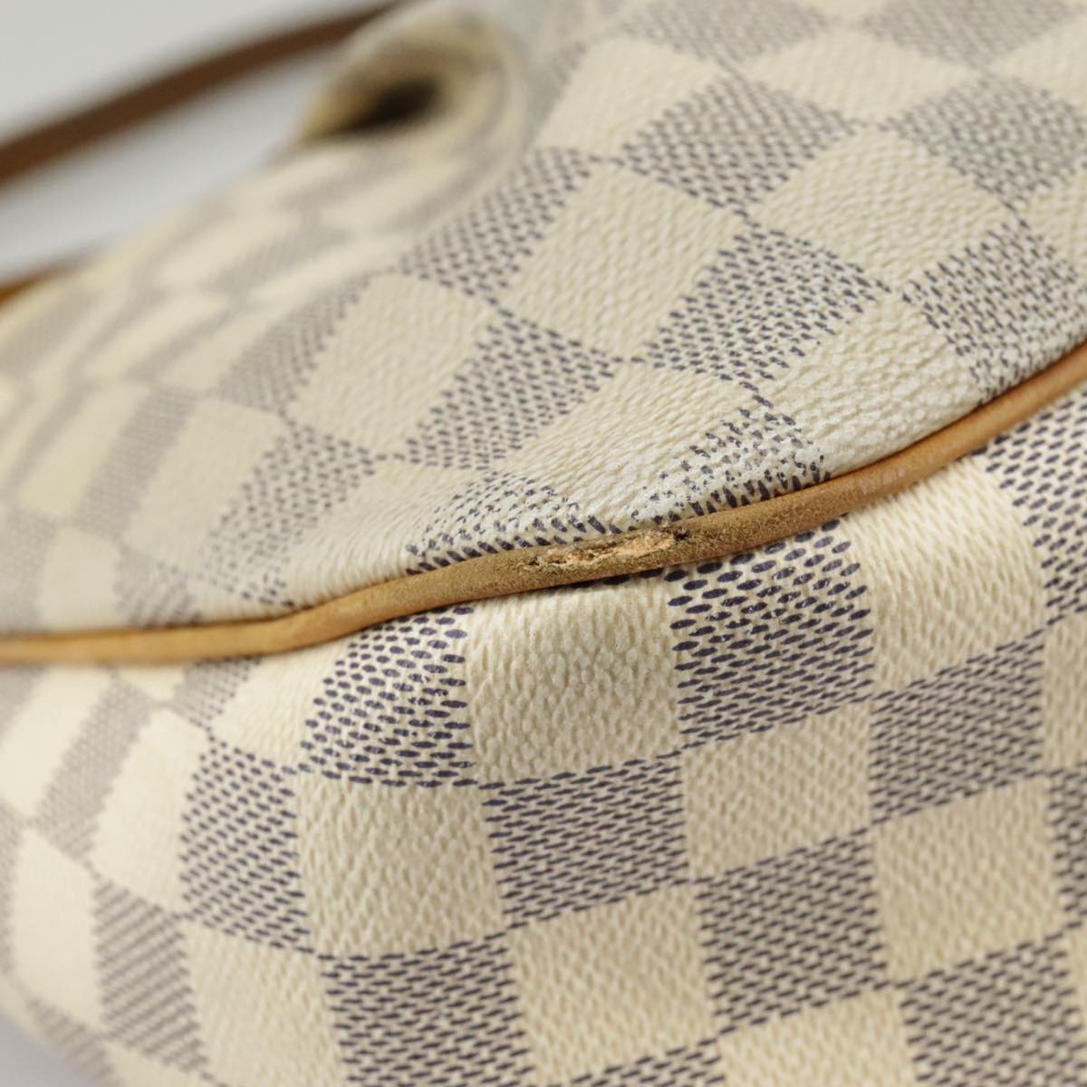 LOUIS VUITTON Damier Azur Siracusa PM Shoulder Bag N41113 LV Auth 89899