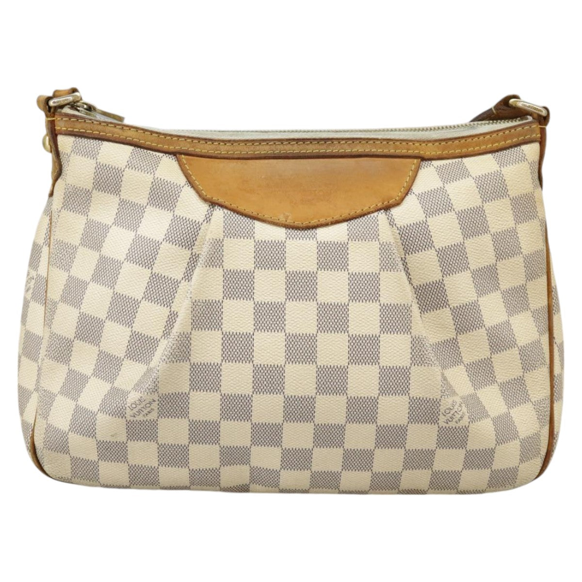 LOUIS VUITTON Damier Azur Siracusa PM Shoulder Bag N41113 LV Auth 89899 - 0