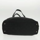 Salvatore Ferragamo Shoulder Bag Canvas Black Auth 101143-10