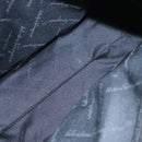 Salvatore Ferragamo Shoulder Bag Canvas Black Auth 101143-17