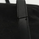 Salvatore Ferragamo Shoulder Bag Canvas Black Auth 101143-9