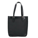 CELINE C Macadam Canvas Shoulder Bag Black Auth 101150-2