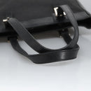 CELINE C Macadam Canvas Shoulder Bag Black Auth 101150-7