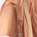 CELINE Macadam Canvas Hand Bag PVC Leather Brown Gold Auth 101152-17