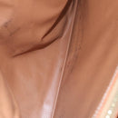 CELINE Macadam Canvas Hand Bag PVC Leather Brown Gold Auth 101152-19