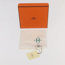 HERMES Handkerchief Cotton White Auth 101161-10