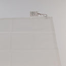 HERMES Handkerchief Cotton White Auth 101161-3