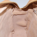 GUCCI Micro GG Supreme Shoulder Bag PVC Leather Beige Gold Auth 101192-22