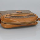 GUCCI Micro GG Supreme Shoulder Bag PVC Leather Beige Gold Auth 101192-6