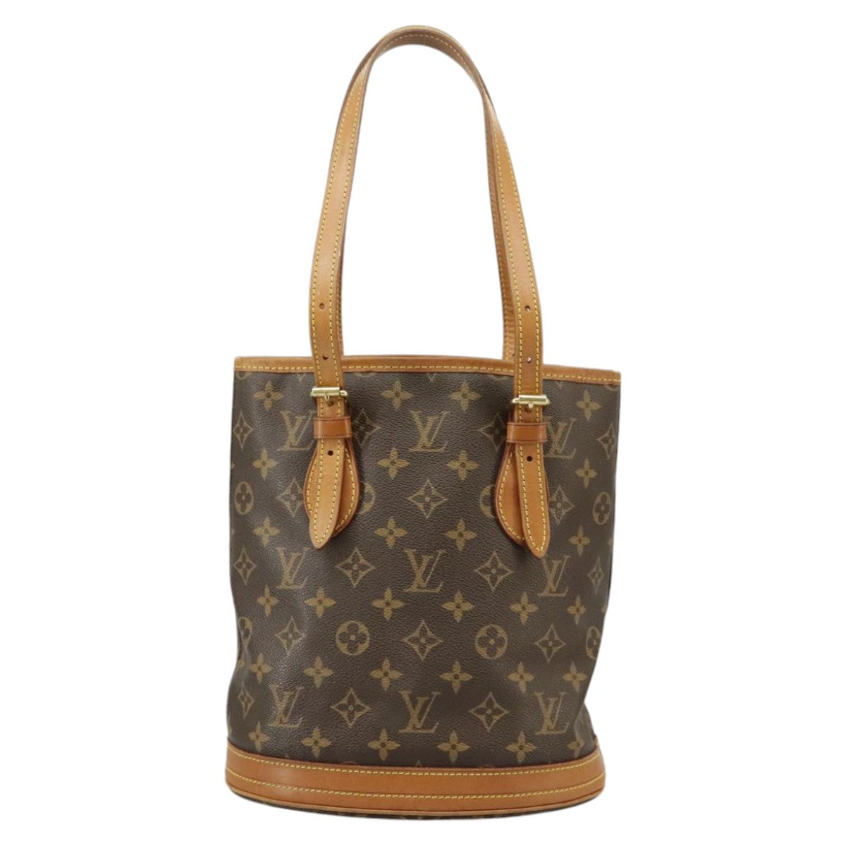 LOUIS VUITTON Monogram Bucket PM Shoulder Bag M42238 LV Auth bs20014 - 0