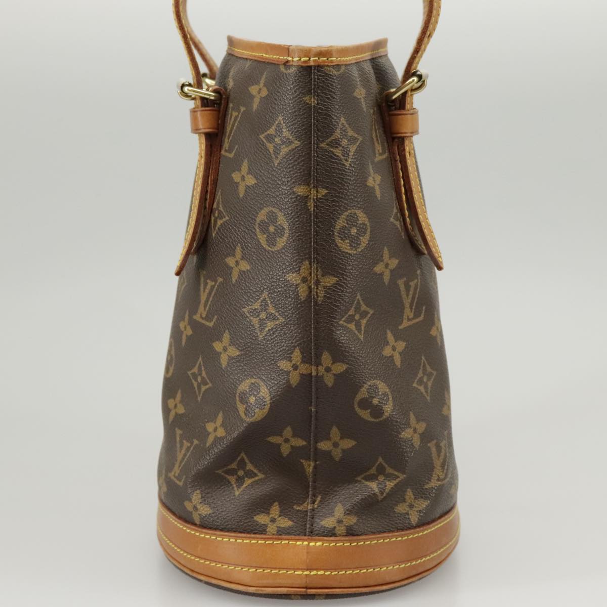 LOUIS VUITTON Monogram Bucket PM Shoulder Bag M42238 LV Auth bs20014