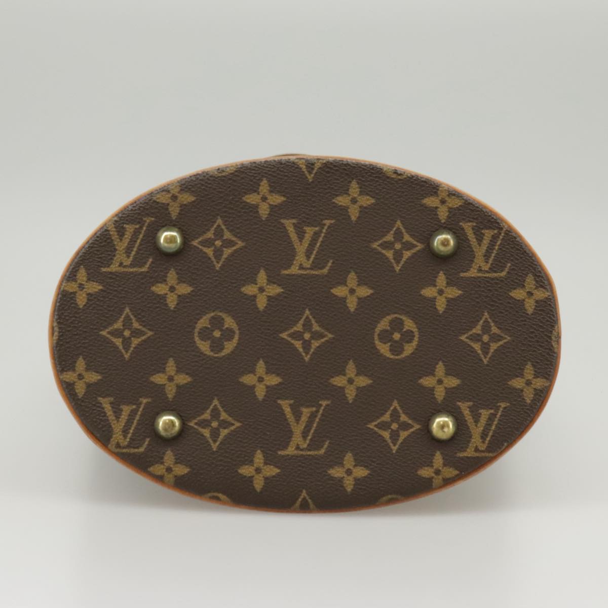 LOUIS VUITTON Monogram Bucket PM Shoulder Bag M42238 LV Auth bs20014