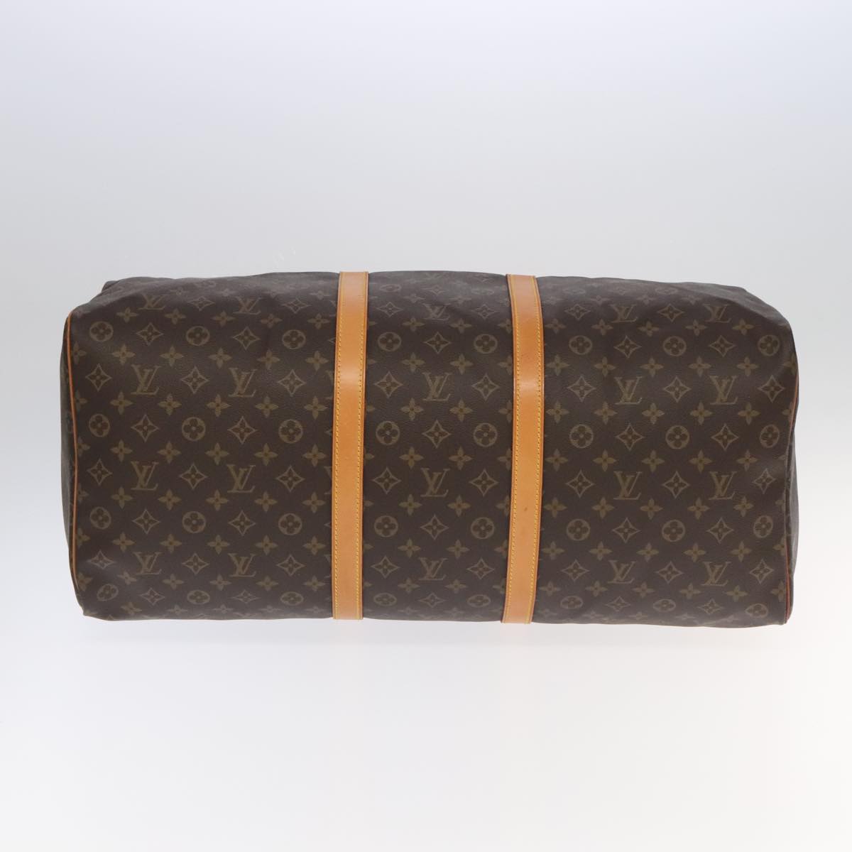 LOUIS VUITTON Monogram Keepall 60 Boston Bag M41422 LV Auth 101204