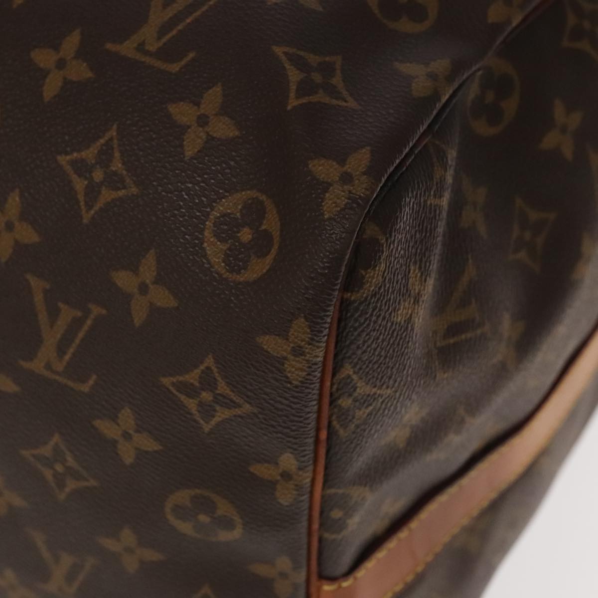 LOUIS VUITTON Monogram Keepall Bandouliere 60 Boston Bag M41412 LV Auth 100996